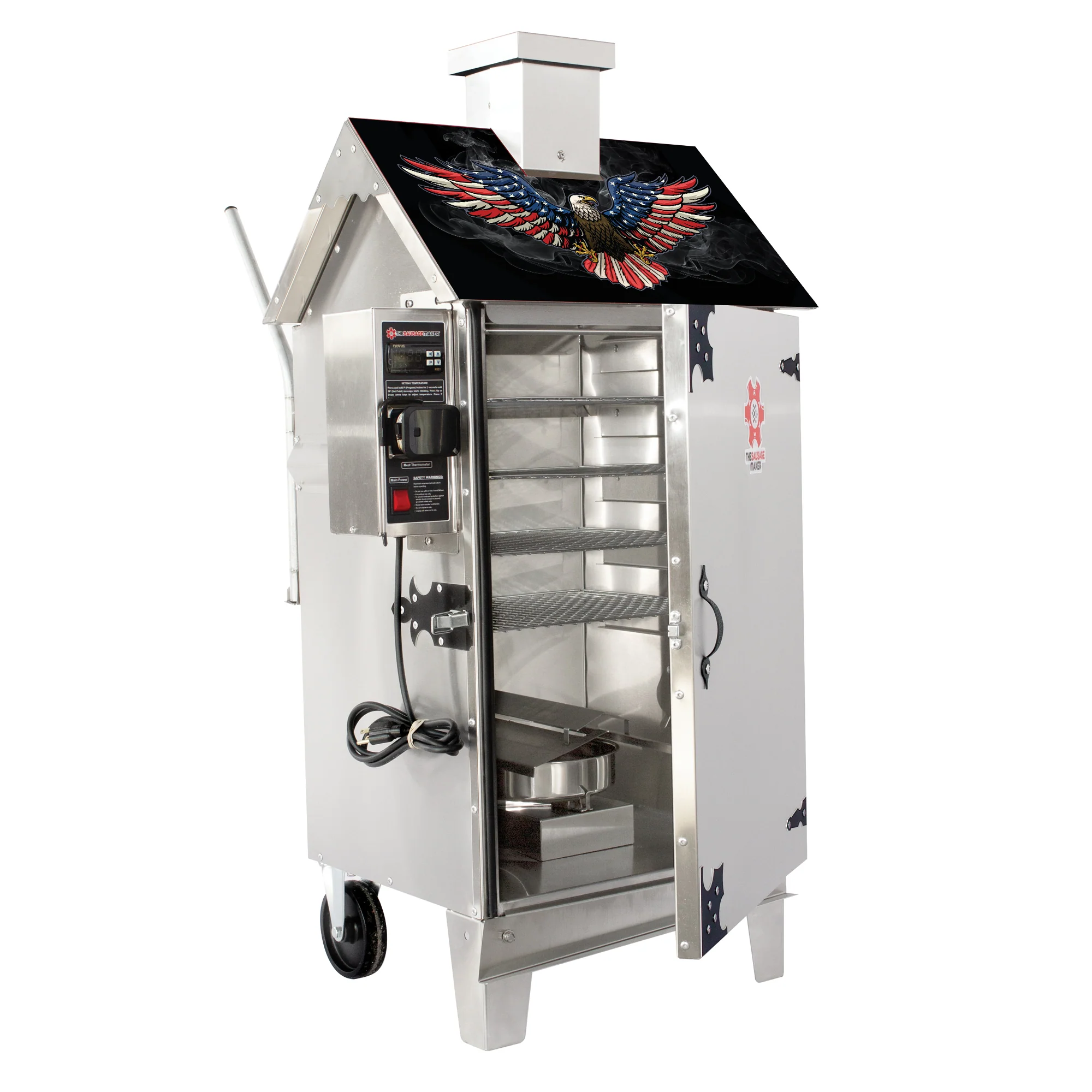 American Made Electric Smokers - Large 30 Lb. Capacity - Image 3