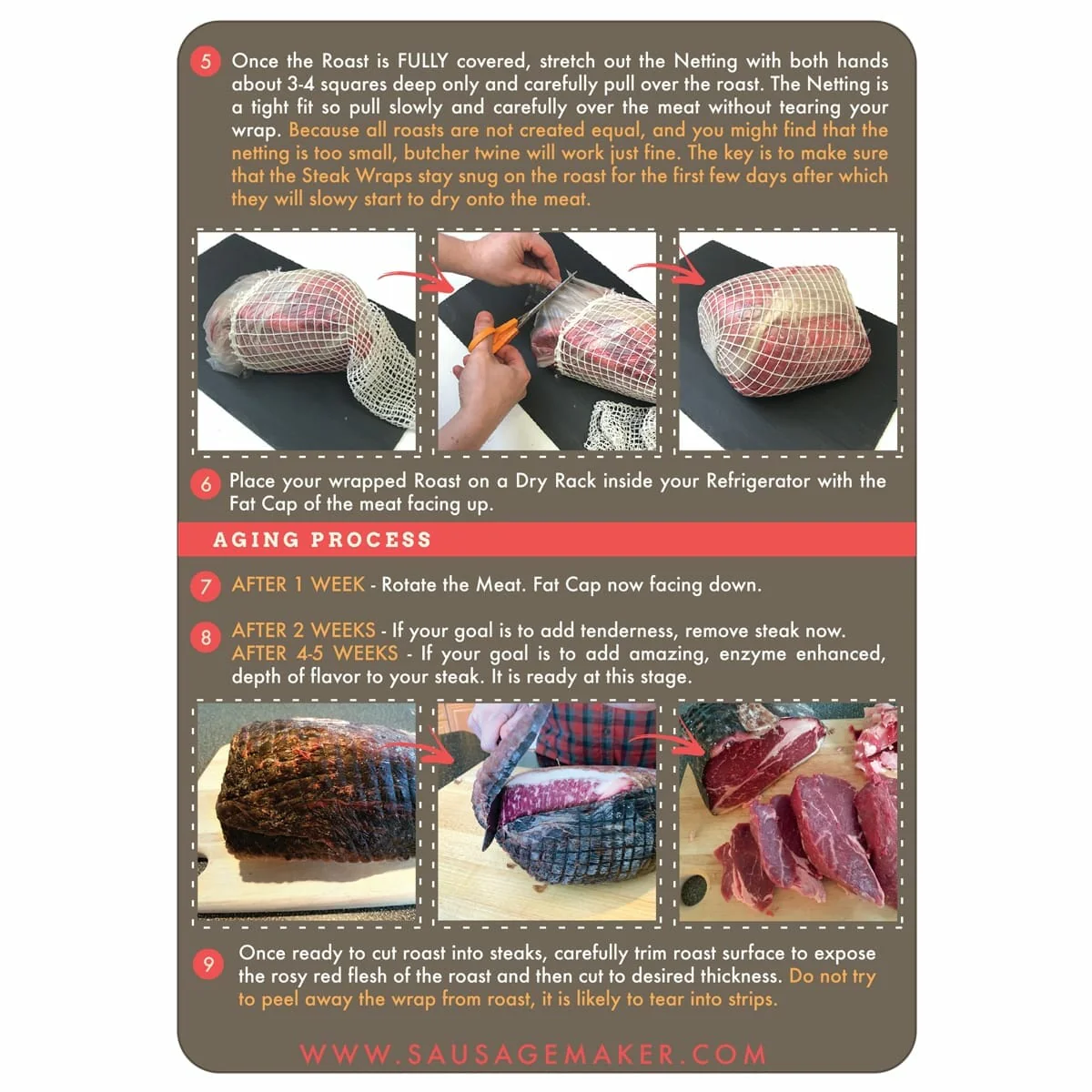 DrySteak Wraps for Dry Aging Steaks - Image 5