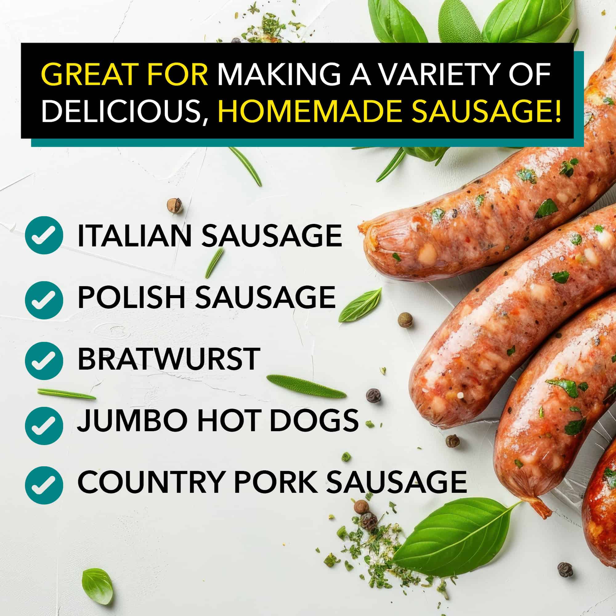 Natural Hog Casings Home Pack - Image 3
